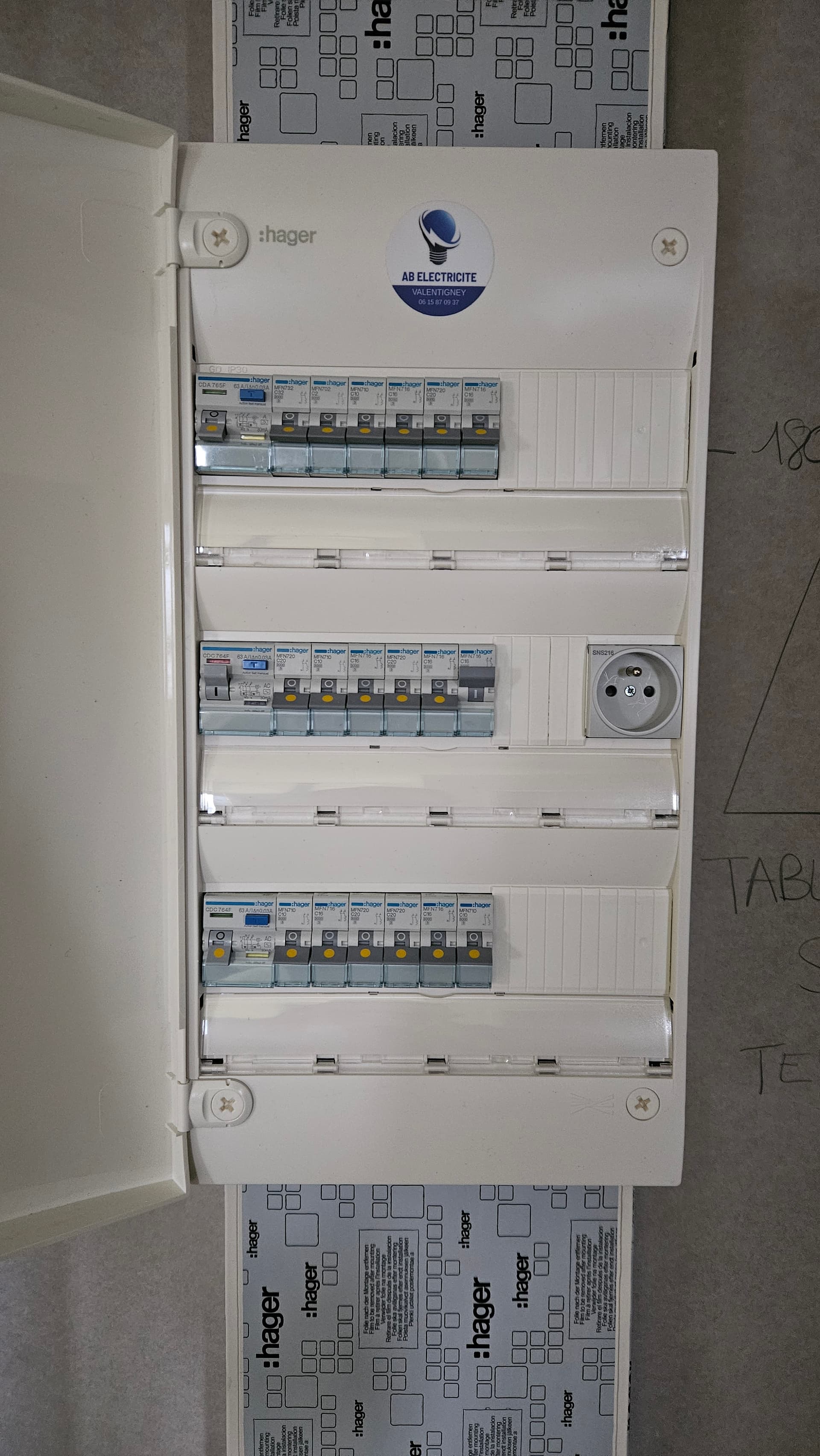 Installation tableau