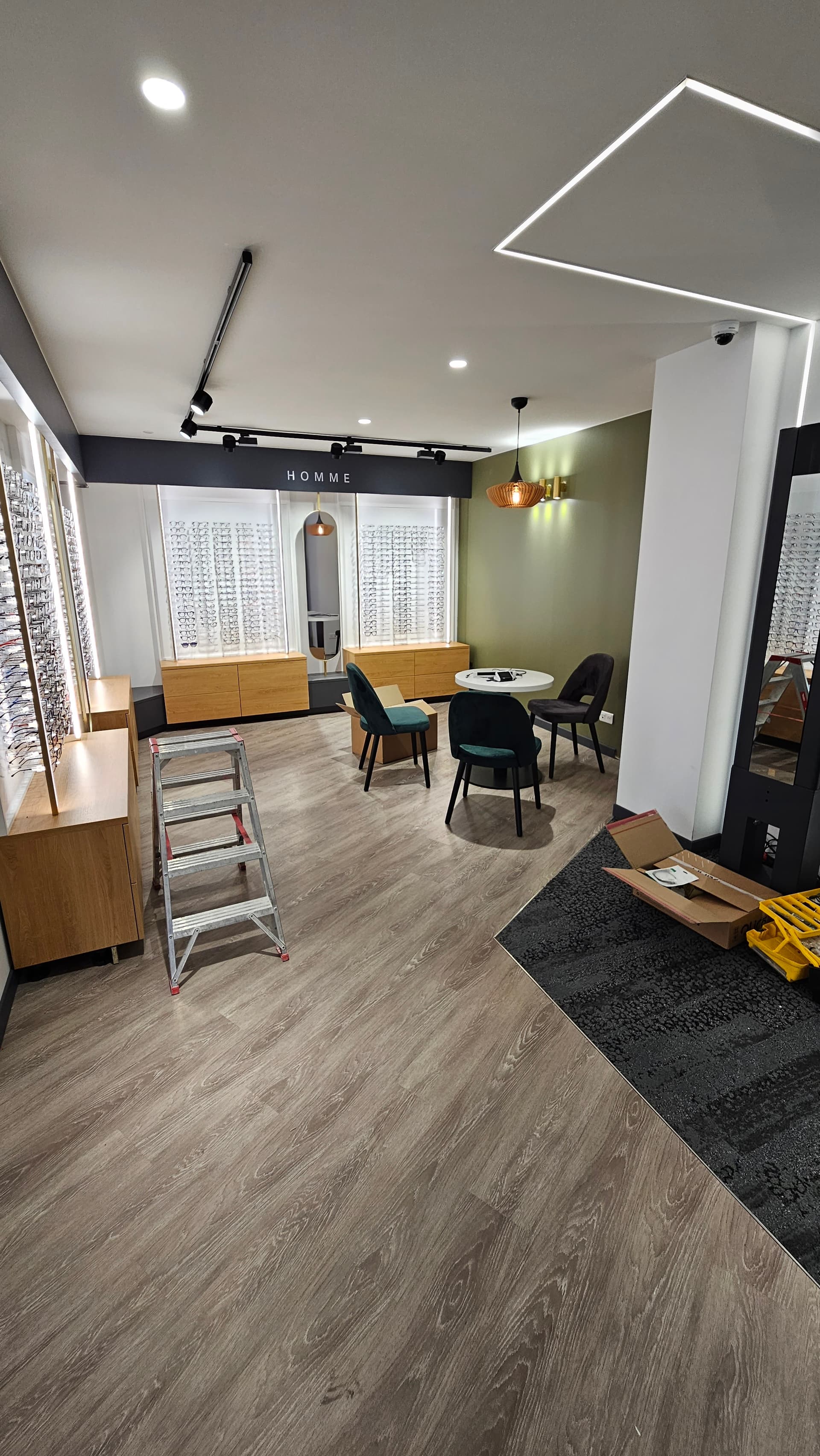 Éclairage professionnel