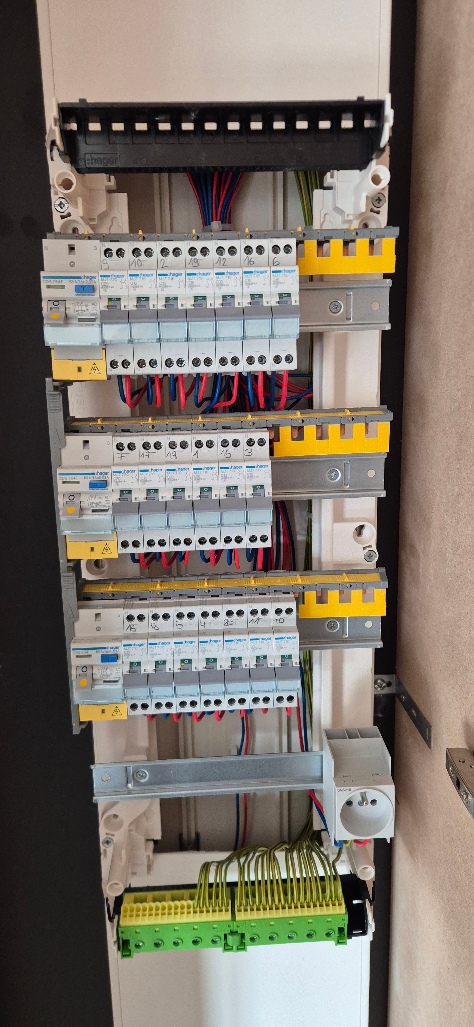 Installation tableau